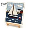 DIY Crochet Decoration for Decoration Kit Halloween Weaving Painting Set Fabric Christmas Kit Beginner Handmade