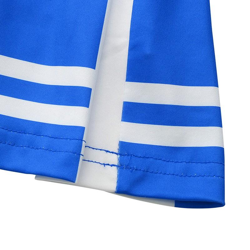 Ensemble d'uniforme de pom-pom girl pour filles Rencontre sportive scolaire Tenue de scène pour la performance d'ouverture
