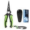 Multi-Function Fishing Pliers Bass Saltwater Lure Ring Opener Line Cutter Hook Remover Lead Crimper With Non-Slip