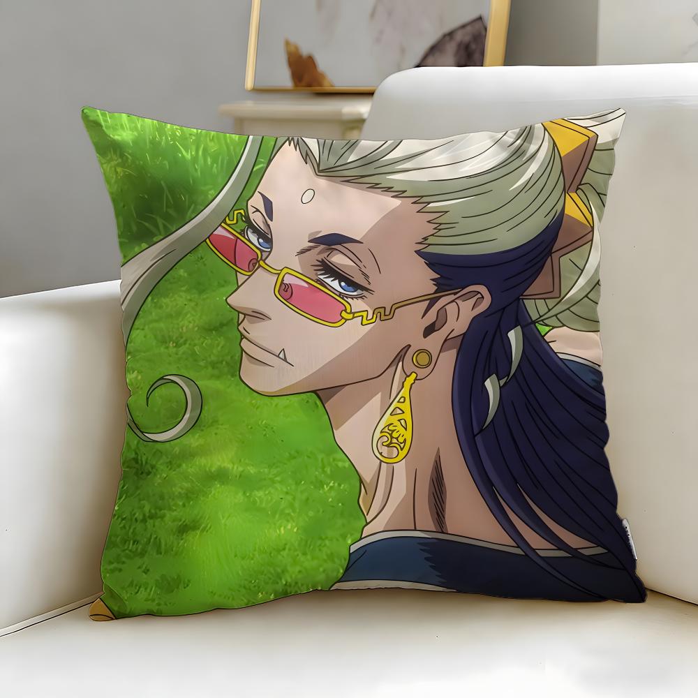 classic anime Record of Ragnarok Cushion Cover Soft  EasyWash Pillow Case  Versatile for Couch Bed Travel and Office