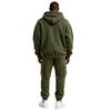 Men's Trendy Hoodie and Cargo Jogger Pants 2 Piece Set for Casual Streetwear Outfit