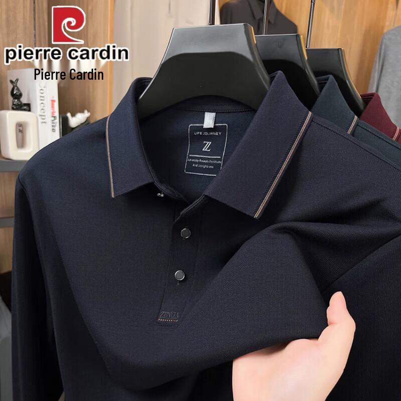 Pierre Cardin Men s Long Sleeve Polo Shirt 54/2XL