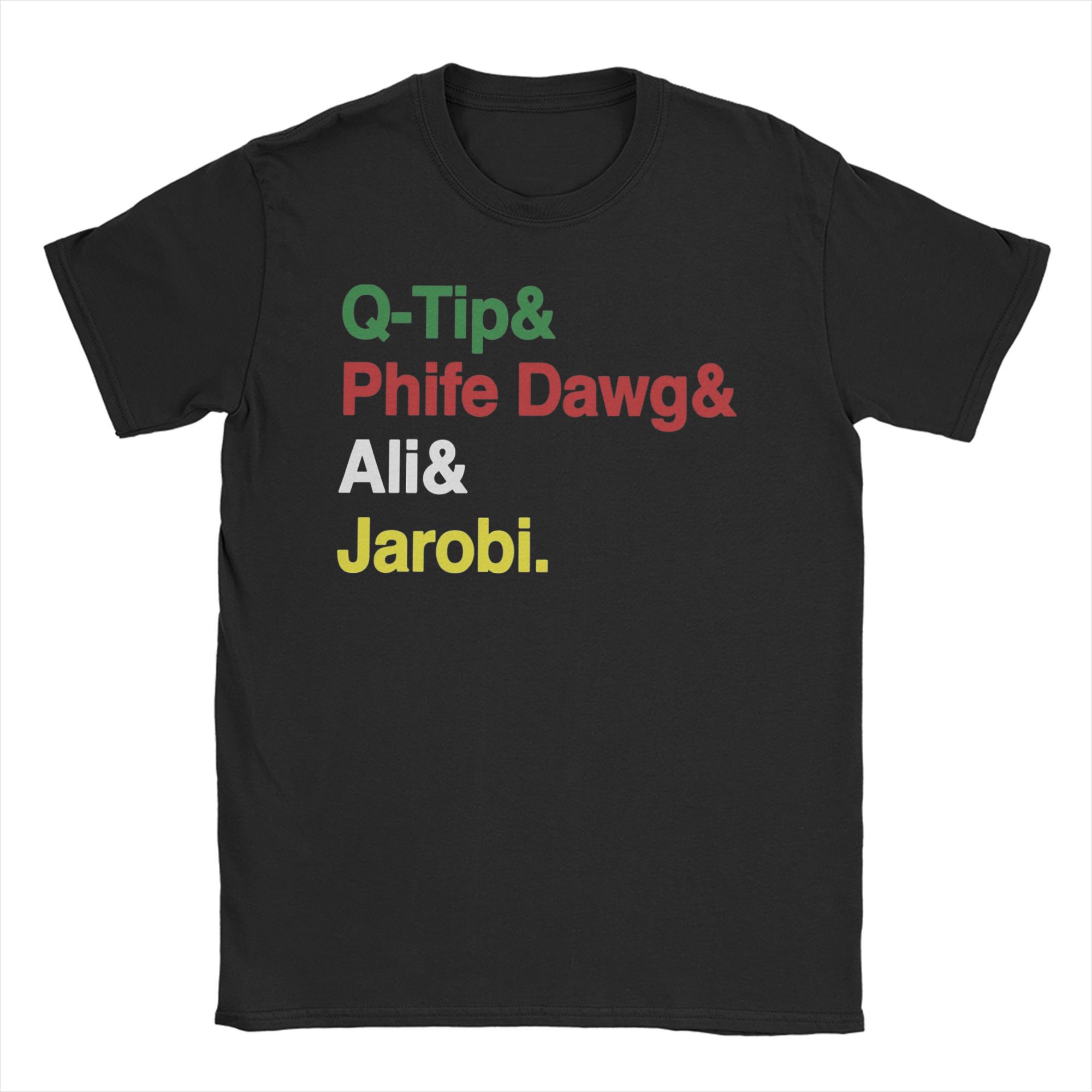 The best product for you Heren Dames De La Soul ATCQ A Tribe Called Quest T-shirts Puur Katoen Kleding Vintage Korte Mouw Tees Plus Size T-shirts L