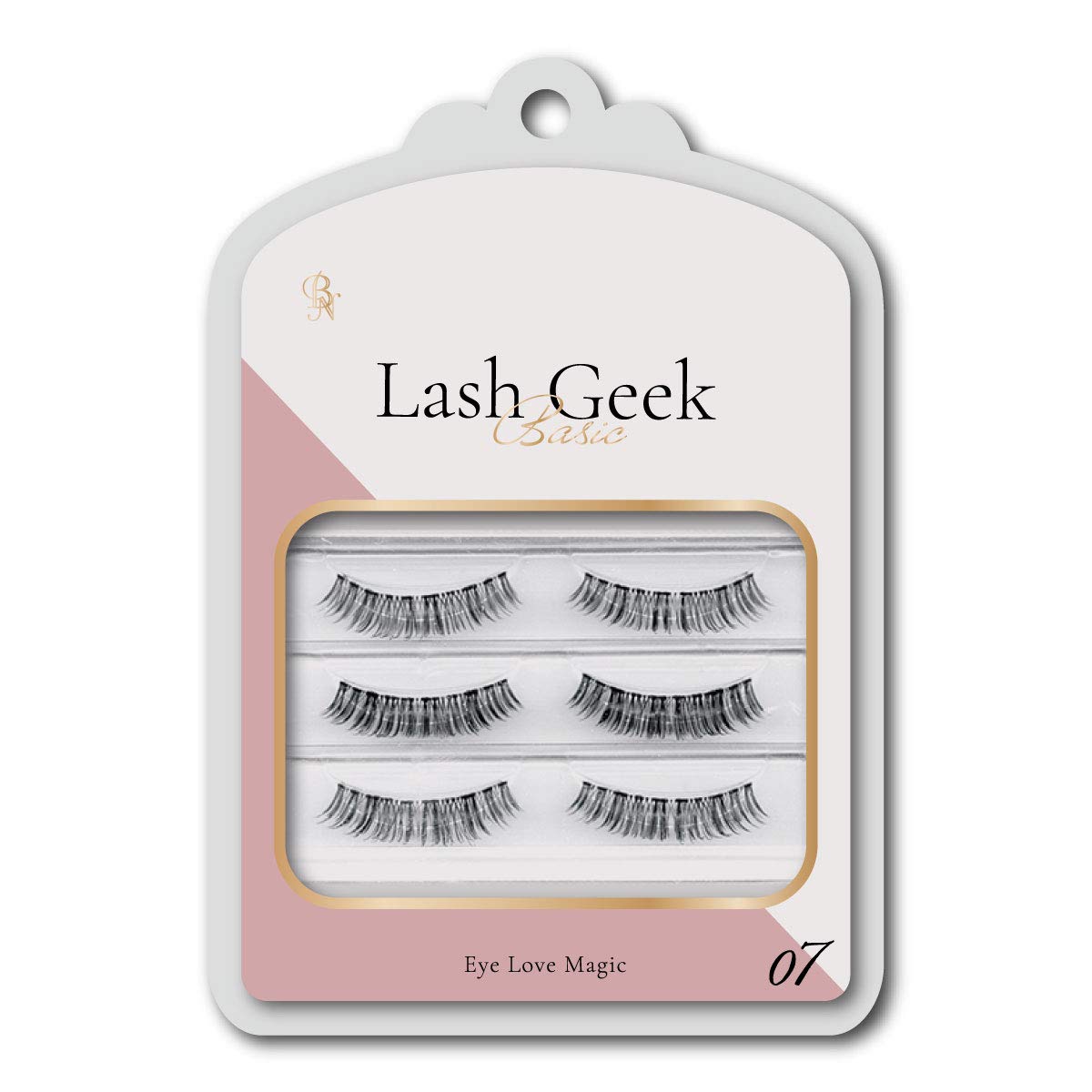 

BN Lashgeek False Eyelashes 3 pairs LSG-07