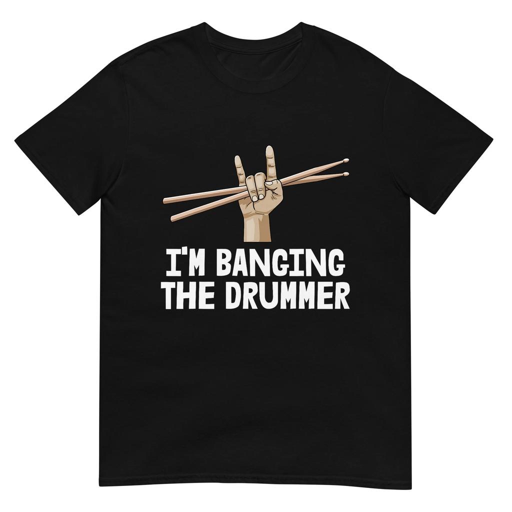 Tričko Banging Drummer Hudební Kapela Tričko Vtipné Pánské Bicí Láska Tričko