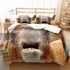 Camel King Queen Duvet Cover Tropical Desert Animals Bedding Set Lovely Wildlife Quilt Cover 2/3pcs Polyester Comforter Cover