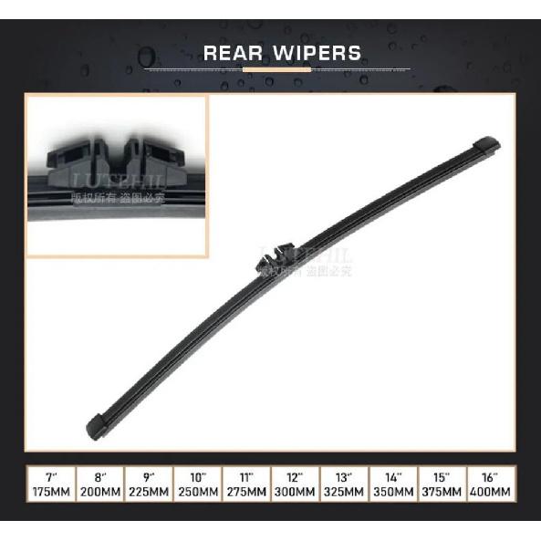 For BMW X3 F25 2010-2017 2011 2012 2013 2014 Wiper Front & Rear Wiper Blades Windshield Windscreen Window Brushes 26"+20"+13"