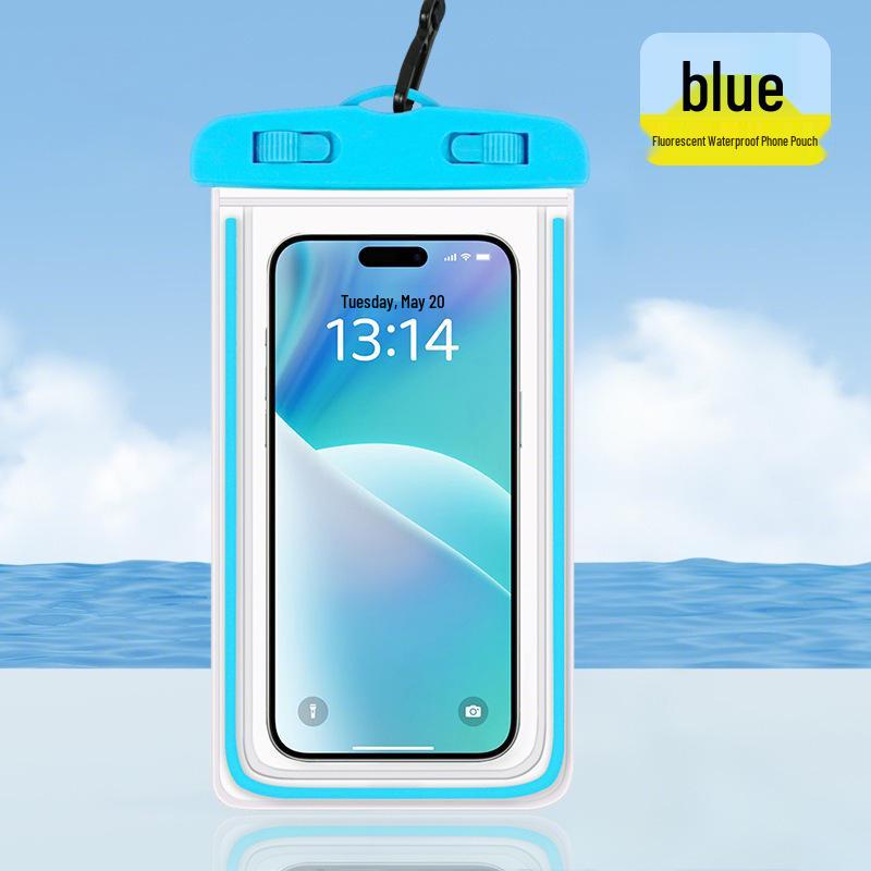 

Waterproof Touch Screen Phone Case for Swimming, Rafting, Diving & Photography - Special Sealed Bag for Takeaway Riders Fits Phones Up to 7.2 Inches