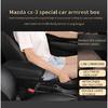 For Mazda CX-3 Armrest box Retrofit For Mazda 2 skyactiv version cx3 CX-3 Car Armrest Storage box car accessories Charging USB