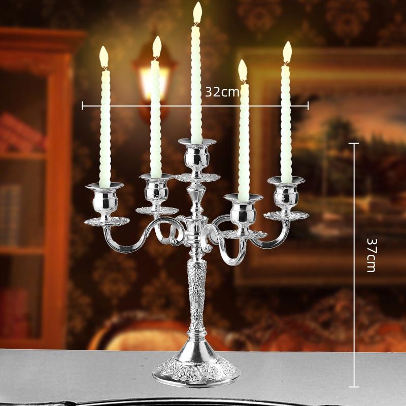 Ретро триголовий канделябр металевий свічник реквізит для фотографії весільні центральні елементи тримач для свічок прикраса для дому