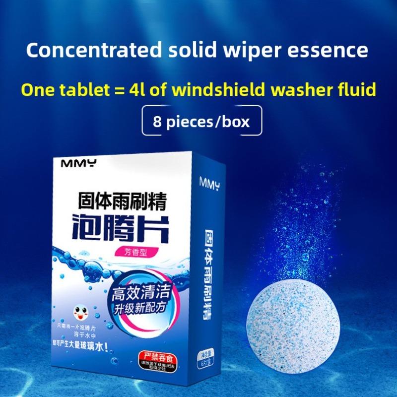 

Автомобильные таблетки для воды, шипучие, твердая жидкость для стеклоомывателя, суперконцентрированная жидкость с мощным дезинфицирующим действием белый