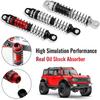Esilun 60mm Shocks Absorber Oil Threaded Damper Threaded Shock Absorber for TRX4M 1/18 RC Crawler Car Upgrade Accessories