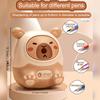 Capybara Kawaii Manual Pencil Sharpener, No Electricity Required, Desk Stationery Accessory for Office and School, Cute Animal Design