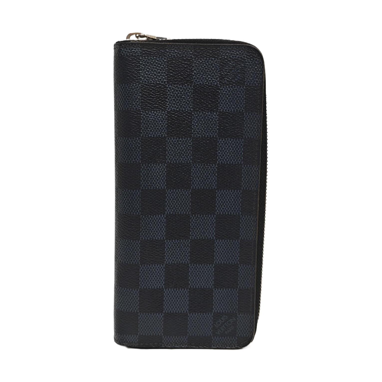 [Pre-Owned] Zippy Wallet Classic Checkered Coated Canvas Long Zipper Wallet - Very Good #1PMLYPT ONE SIZE