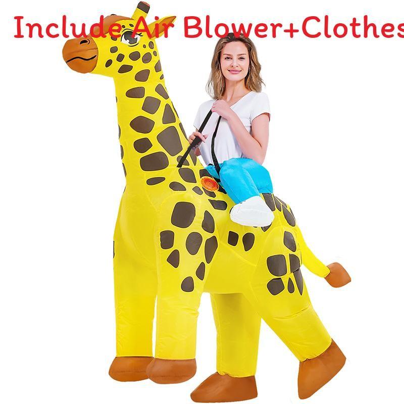 Koala Unicorn Giraffe Pig Tropical Fish Cosplay Inflatable Suit Halloween Easter