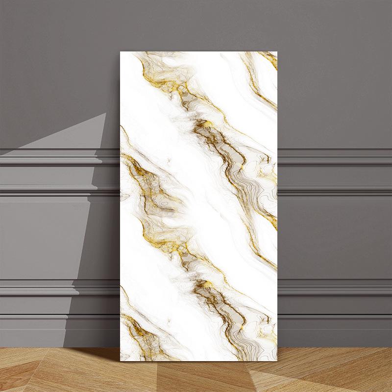 Self-Adhesive Waterproof PVC Wall Stickers: Imitation Marble & Aluminum-Plastic Panels