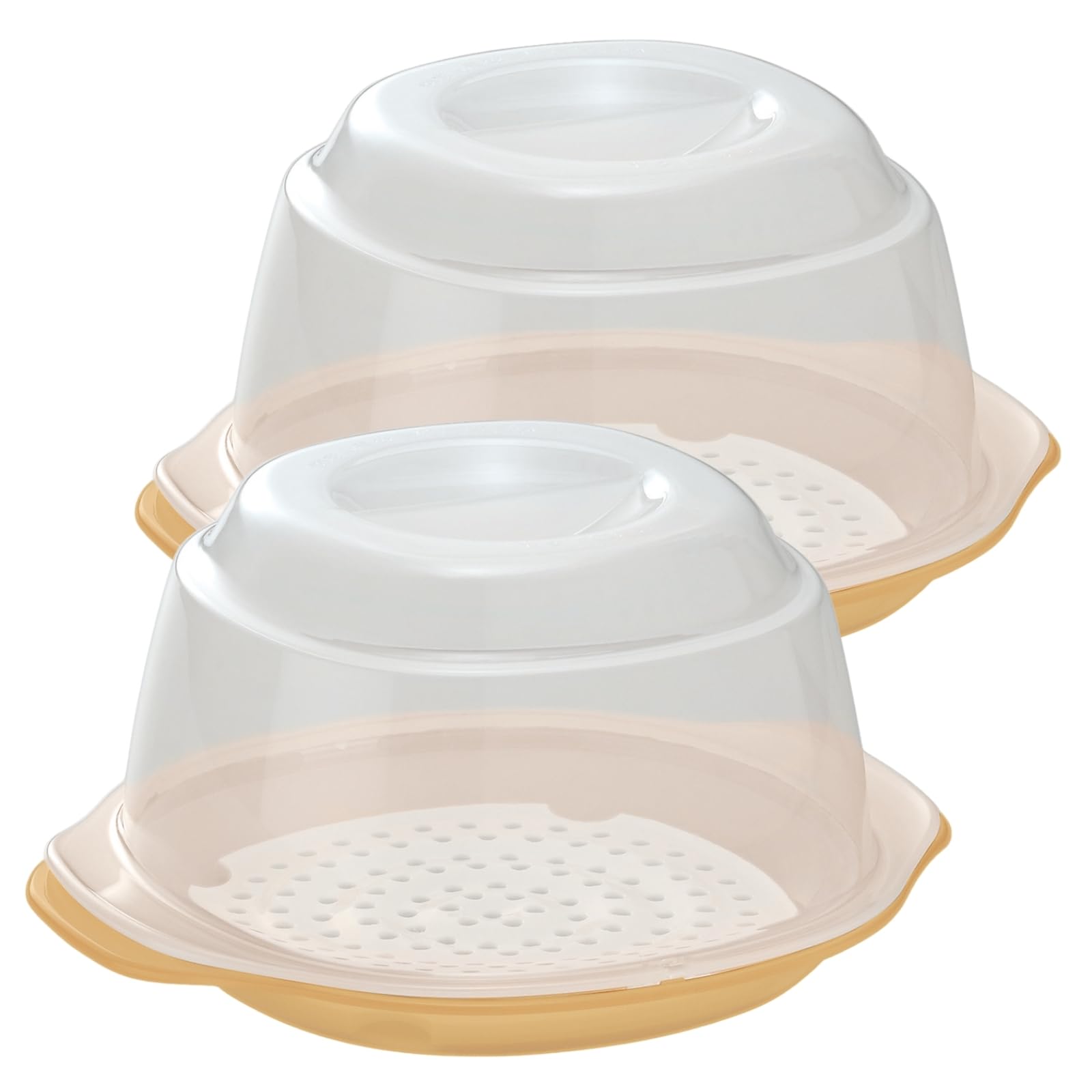 Inomata Chemical Fluffy Meat Bun Steamer with Made in Steams Edamame and Other Keeps Food Hot in the Easy to 1720 (Inomata-k) Steamer, Rack, 2-Pack,