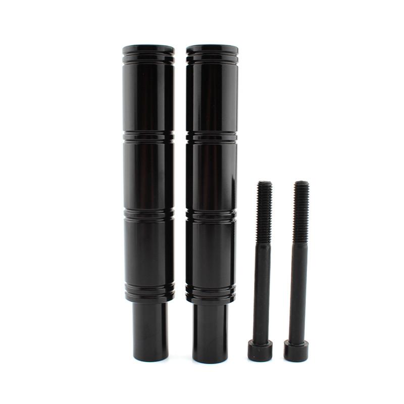 2pcs CNC Aluminum Fog Light Mount Bracket for BMW R nineT Motorcycle Spot Light Extension Bars Spotlight Holder Tubes Support чёрный