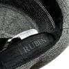 Ruben [Ruben] Black Cletion Bespoke Hat Knit Cotton Poly Thermo Hat Thermo Pork Pie Hat All Season Xl Gray