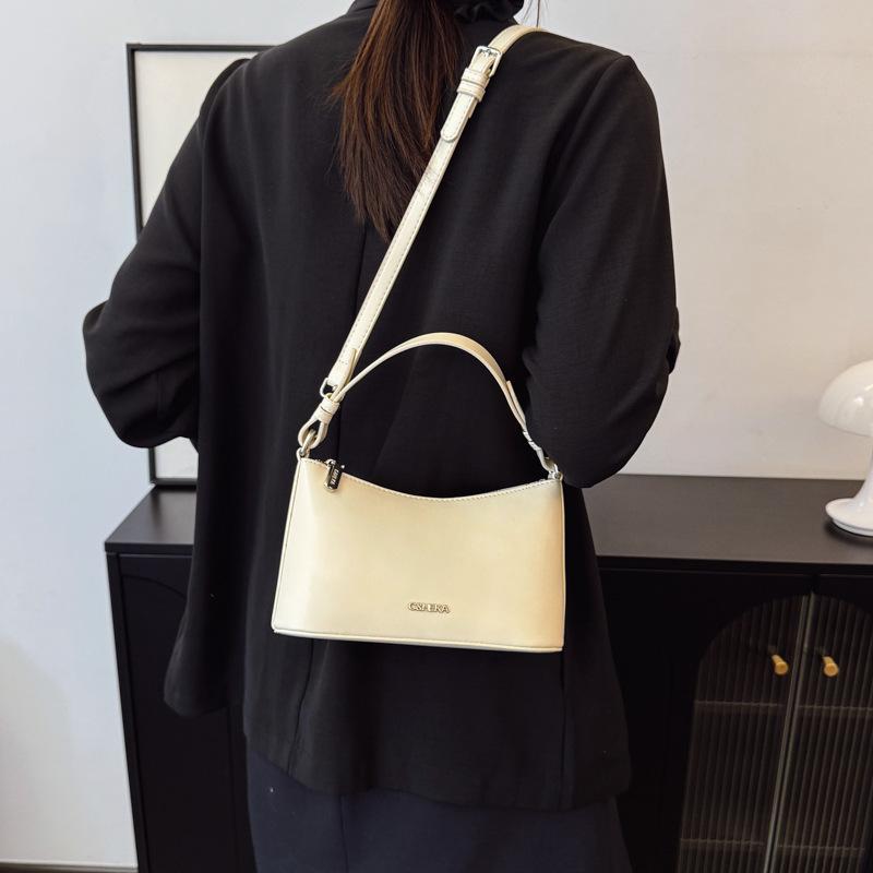 Premium sense simple hand bag women's summer new niche fashion one shoulder messenger bag dumpling bag