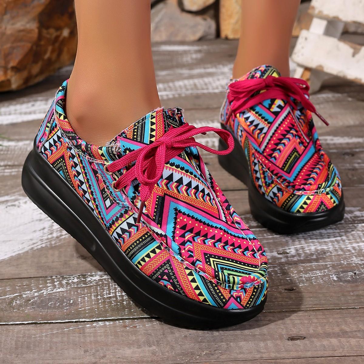 

Fashion 2025 New Summer Women Sneakers Fashion Ladies Walking Shoe Casual Sneakers Canvas Slip on Female Flat Vulcanized Shoes Women 43 красный