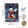 5D Diy Diamond Painting Gentleman Donald Duck Full Drill Rhinestones Mosaic Embroidery Handmade Products Home Decor Gift