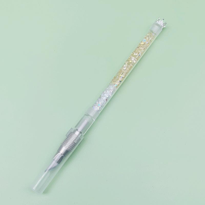 Kawaii Crown Bubble Utility Knife Cute Sharp Blade Pen Knife DIY Paper Cutter Sticker Envelopes Opener Office Cutting Tools