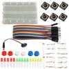 Electronic Starter Kit R3 Mini Breadboard Led Jumper Wire Button For Arduino Diy