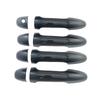 8pcs ABS Carbon Chrome Black Car Accessory Door Handle Cover Trim Paste Style For Toyota Tacoma 2016 2017 2018
