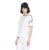 Aigle Official Boat Neck ZTFAT56 Cool-Touch T-Shirt, Women's, White,