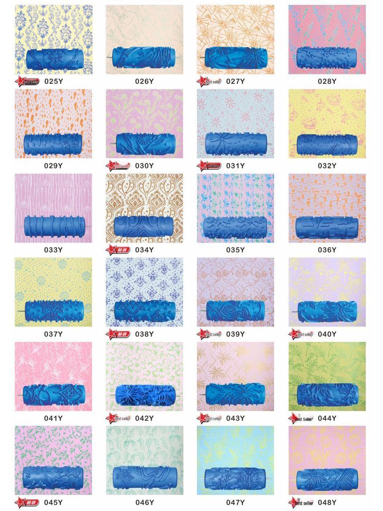 Přeshraniční váleček na tekuté tapety: Umělecký vzorový váleček na stěny