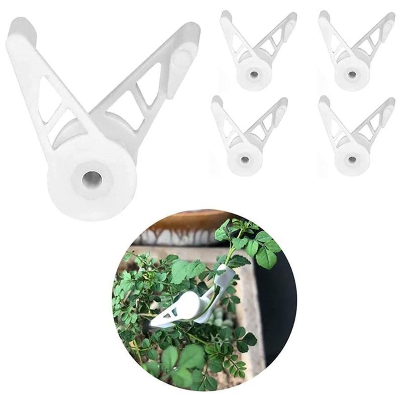 360 Degree Plant Trainer Bender Plant Support Guides for Plant Clip Bending Tool Adjustable Plant Stem Training Clip
