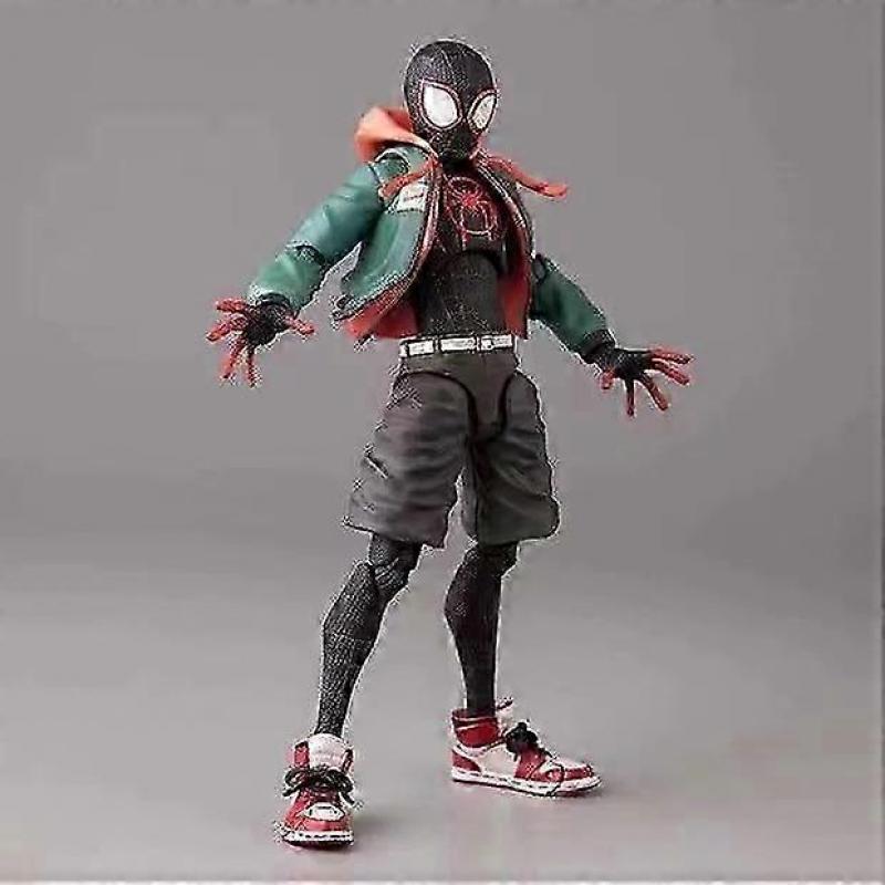 Handmade Across the Universe Miles Morales Action Figure Decorations Kids Toys