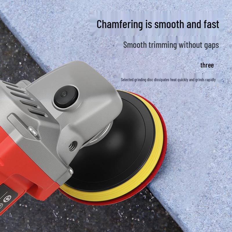 3/4 inch Wet Stone Polishing Pad for Marble, Granite, Quartz - Angle Grinder Compatible (100mm)