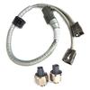 2 Ignition Knock Detonation Sensor 1 Set Harness Wiring Compatible with ES300 GS300 IS300 SC300 RX300 Compatible with Avalon Ce