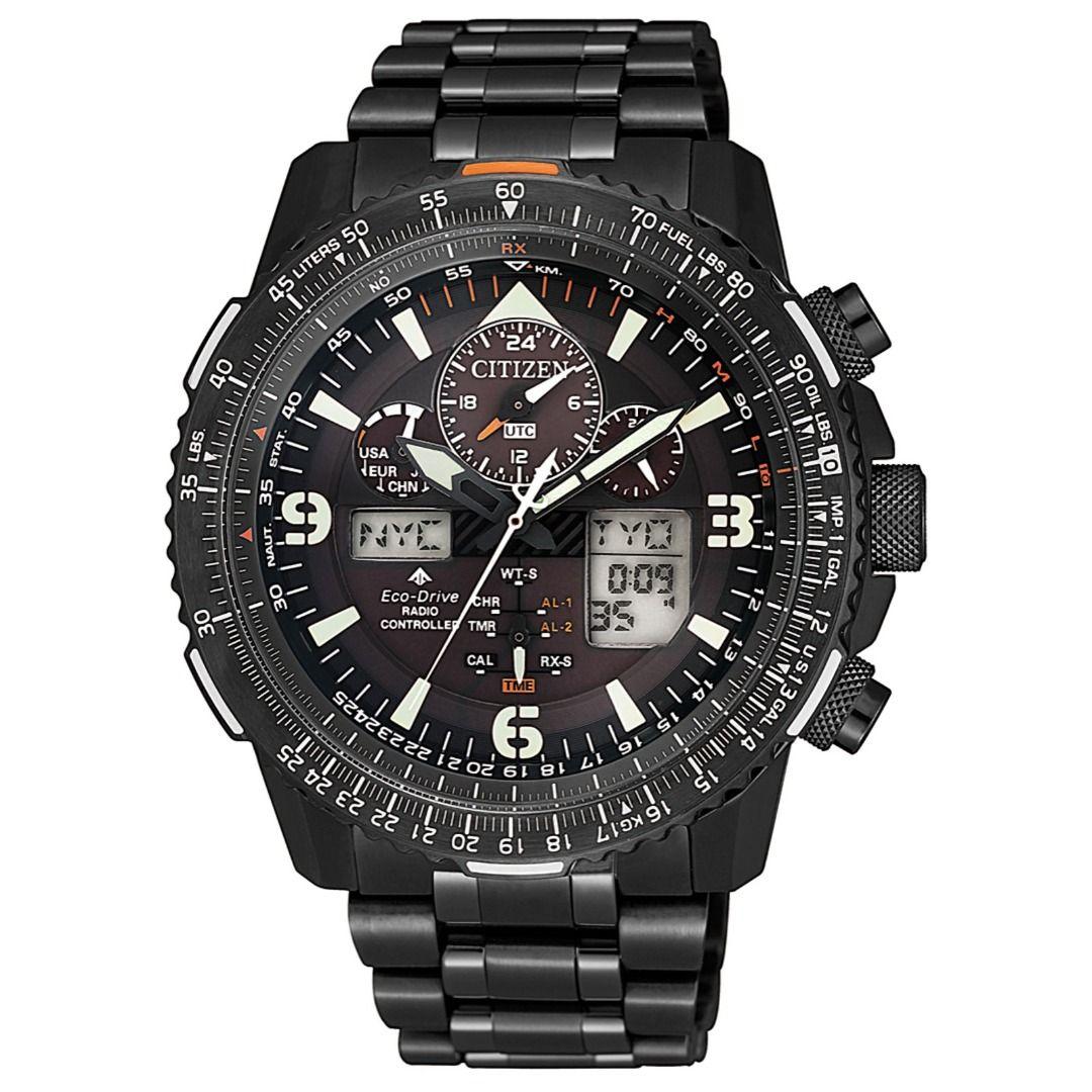 

Часы CITIZEN PROMASTER SKYHAWK Eco-Drive Blue Angels JY8085-81E чёрный