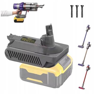 Rosfix Adapter Do Akumulatora Dewalt 18/20V Do Dyson V10 – Kompatybilność Z Odkurzaczami Dyson V10 | Wytrzymała Konstrukcja Z Tworzywa ABS