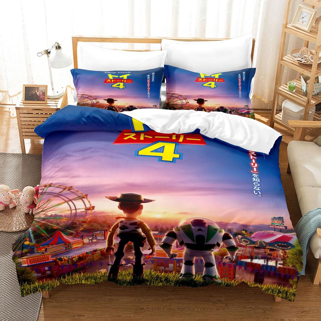 Printed Three-Dimensional 3D Digital Home Textile Three-Piece Children'S Home Textile Kit