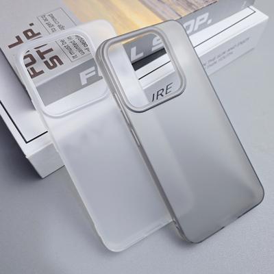 Luxury Square Matte Silicone Soft Case For Xiaomi Mi 15 14 13 13T 12 12T Pro Ultra Transparent Clear Shockproof Cover Slim Shell