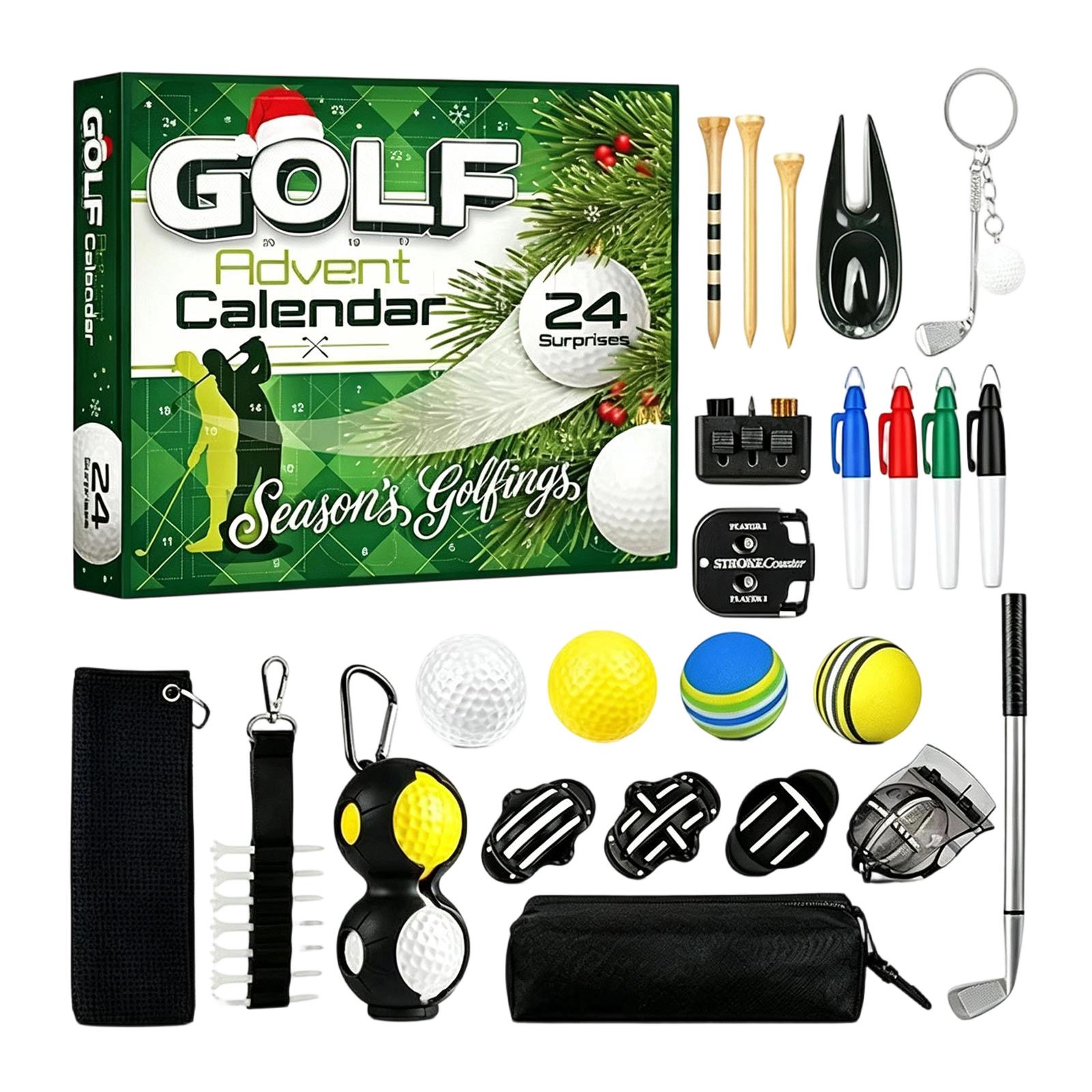 Golf Enthusiast 3D Countdown Calendar Gift