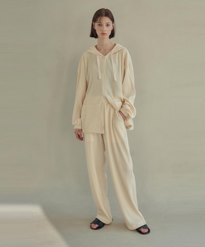 TRIP LE SENS Pleated Wide Silhouette Pants_3 Color
