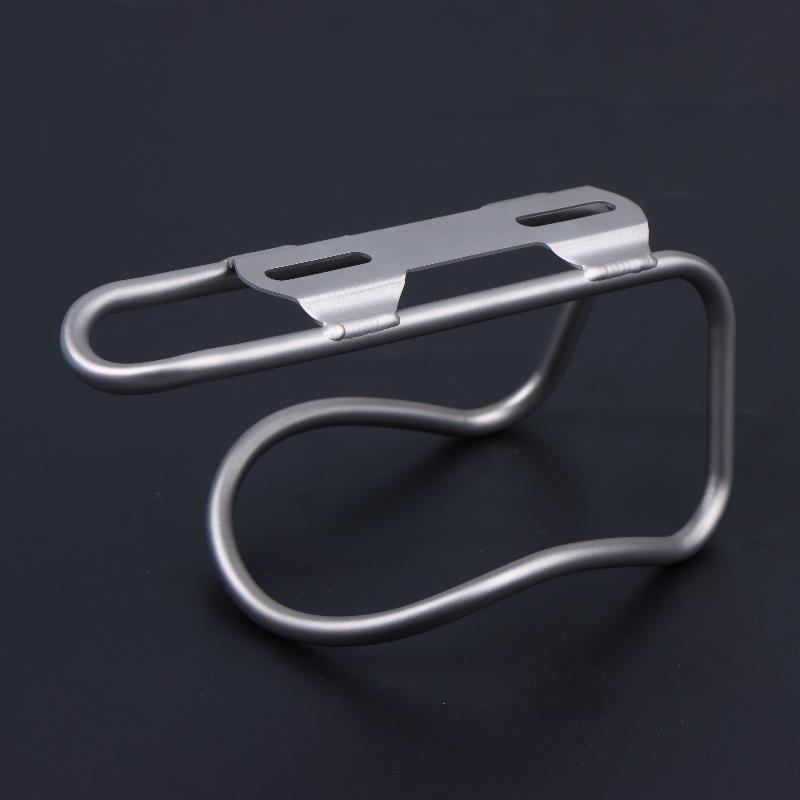 Lightweight Titanium Alloy Bicycle Water Bottle Holder Rustproof Cage Bike Bottle Bracket For Mountain Road Bike Cycling