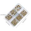 6-Grid Crushed Diamond Nail Art Rhinestones - Hot Selling Decoration Accessories