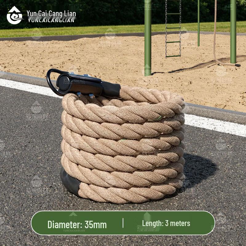 Fitness Climbing Rope with Iron Hook