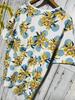 [USED] Ikebana Peony Art / Extremely Limited Edition ZARA T-Shirt with Floral Polka Dots and All-Over Print, Size XL, Rare