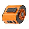 Wiederaufladbarer Hüftclip-Ventilator 100 Gänge Nackenventilator Mini Tragbarer Gürtelventilator Innenbereich Zuhause