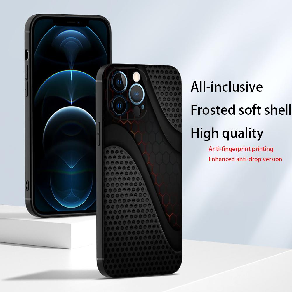 Men's Business Fashion Pattern Phone Case Suitable for iPhone 17 16 15 14 13 12 11 Pro/Max/Plus Anti Drop TUP Matte Soft Case