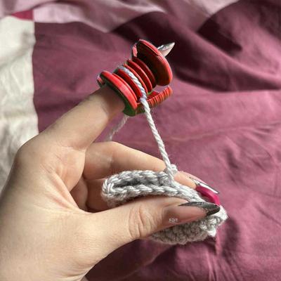 Yarn Guide Ring Crafts Separated Thimble Tool Crochet Tension Ring For Women Men Hobbyists Artists Home Craft Room Apartment