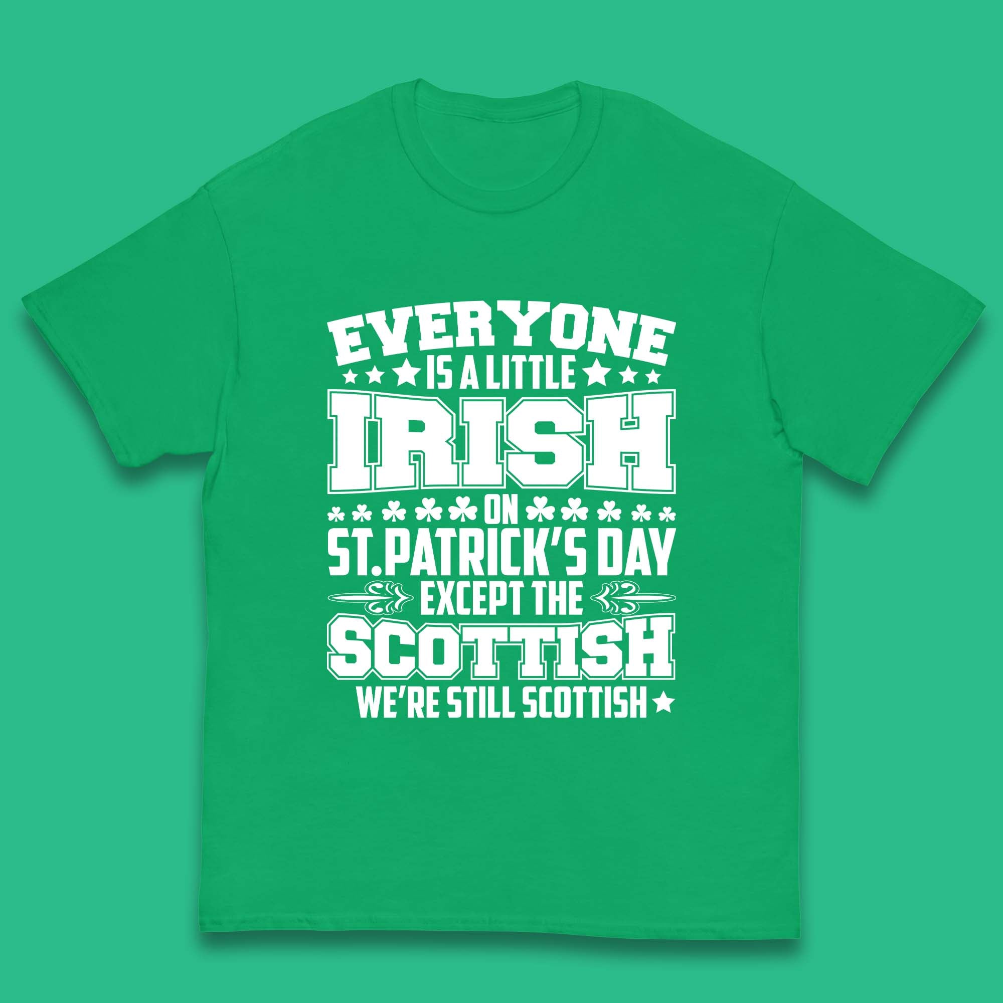 Scottish St Patrick s Day Kids T-Shirt 110