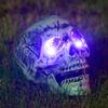 Halloween Leuchtende Skeletthand Dekorationen für Außenrasen und Hof Atmosphäre